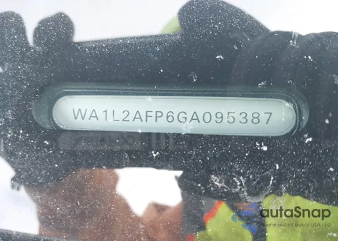 2016 Audi Q5 2.0T Premium from USA, damaged, VIN WA1L2AFP6GA095387